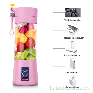 Spremiagrumi Mini Frullatore Ricaricabile USB Portatile